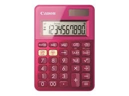 Canon LS-100K-MPK - różowy kieszonkowy kalkulator miniaturowy.