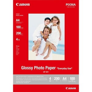 Canon GP-501 Błyszczące zdjęcie 200g/m² - A4, 100 arkuszy