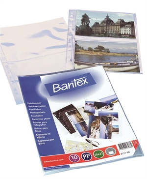 Bantex kieszeń na zdjęcia 15x21 przejrzysta