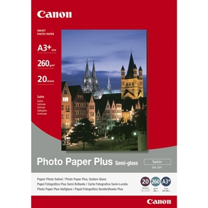 Canon Photo Plus Półmatowy 260g/m² - A3+, 20 arkuszy