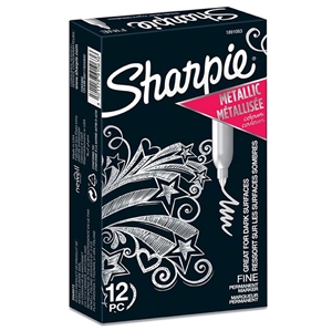 Sharpie Marker Metallic 1,4mm srebrny