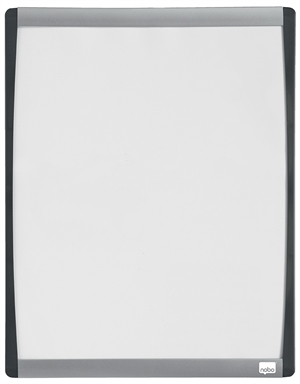 Nobo tablica WB z zaokrągloną ramką, kolor biały, 33,5x28cm