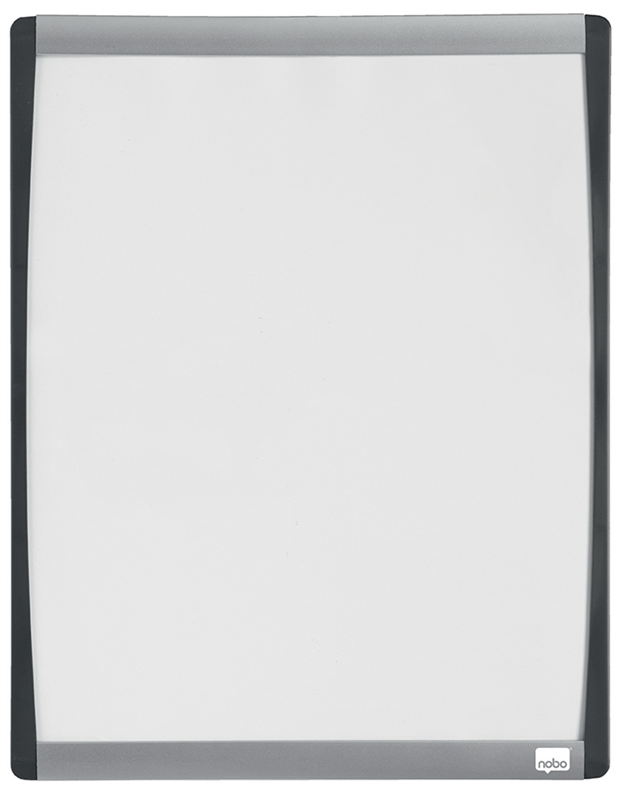 Nobo tablica WB z zaokrągloną ramką, kolor biały, 33,5x28cm