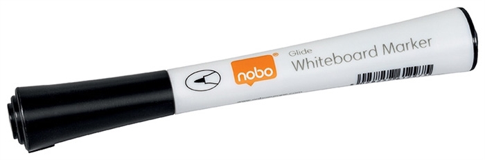 Nobo WB Marker Glide cienkookrągłe 1mm czarne (4)