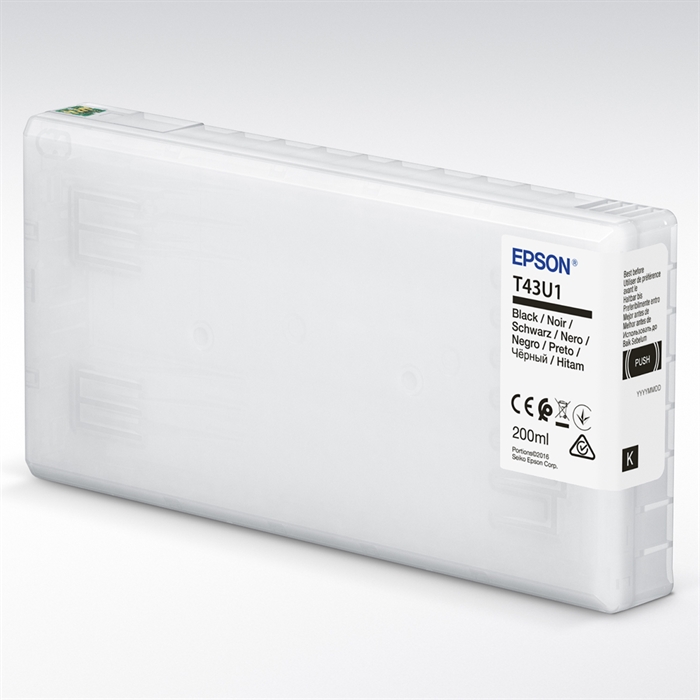 Epson T43U Czarny 200 ml wkład atramentowy do drukarki SureLab SL-D800