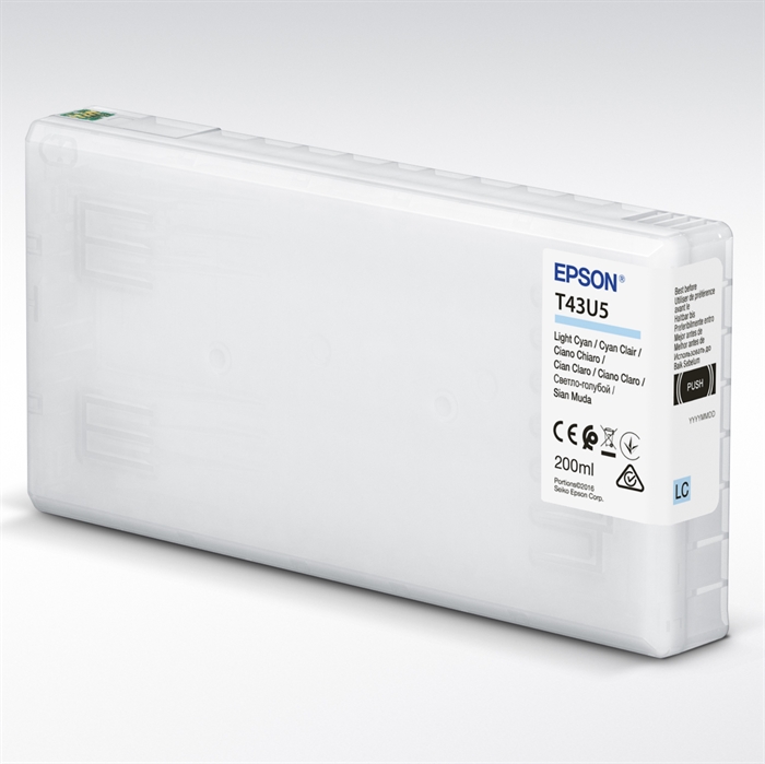 Epson T43U Jasnoniebieska 200 ml wkład atramentowy do drukarki SureLab SL-D800