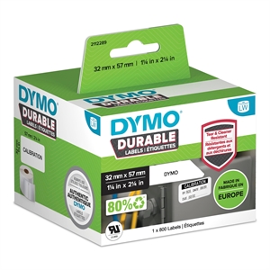 Drukarka etykiet Dymo LabelWriter Trwała etykieta średniej wielozadaniowości 57 mm x 32 mm szt.
