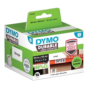 Drukarka etykiet Dymo LabelWriter Trwała etykieta przewozowa 59 mm x 102 mm szt.
