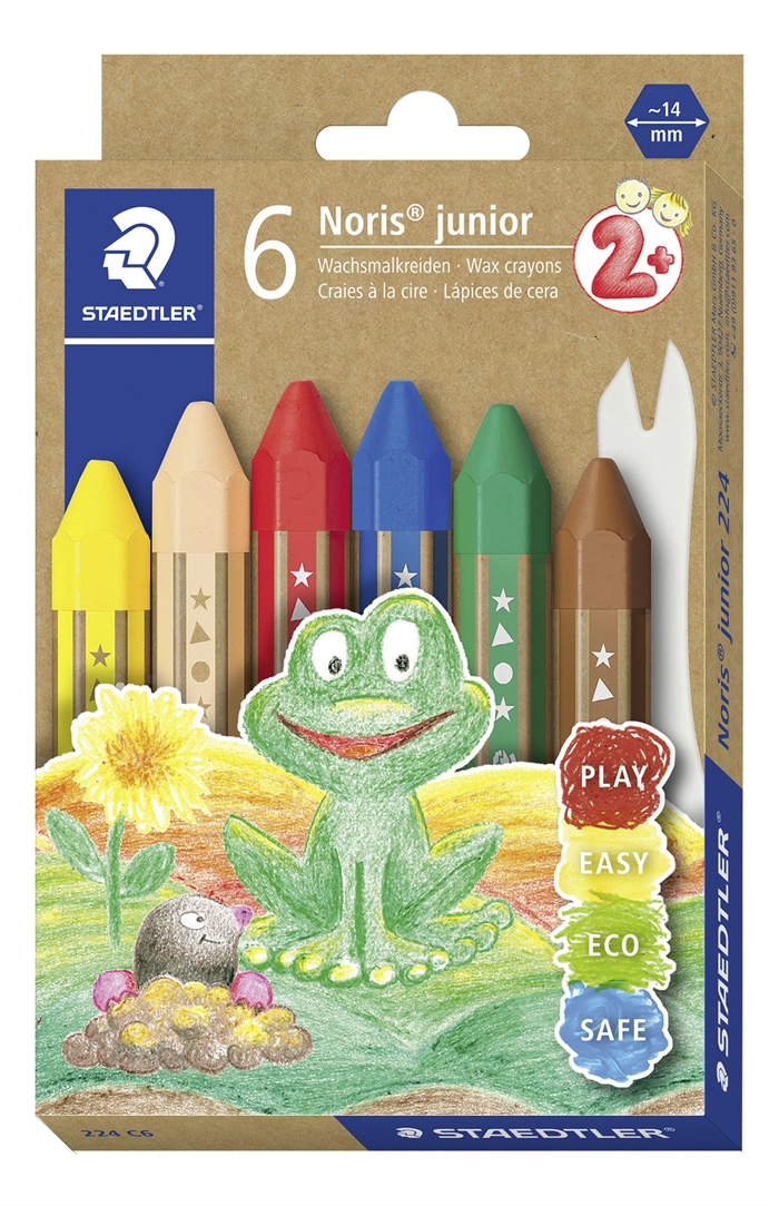 Staedtler Voksfarver Noris Junior zestaw (6)