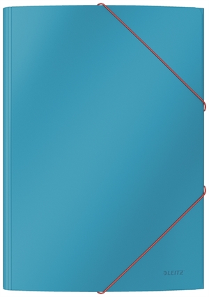 Leitz 3-klapka tartoletowa teczka elastyczna Cosy A4 niebieska