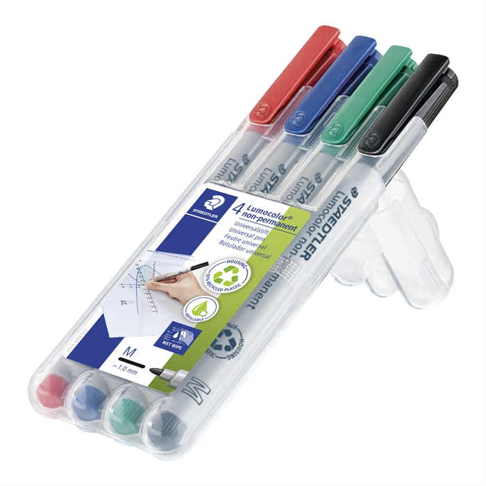 Staedtler Marker Lumocolor Non-P 1,0mm ass (4)

Staedtler Marker Lumocolor Non-P 1,0mm zestaw (4)