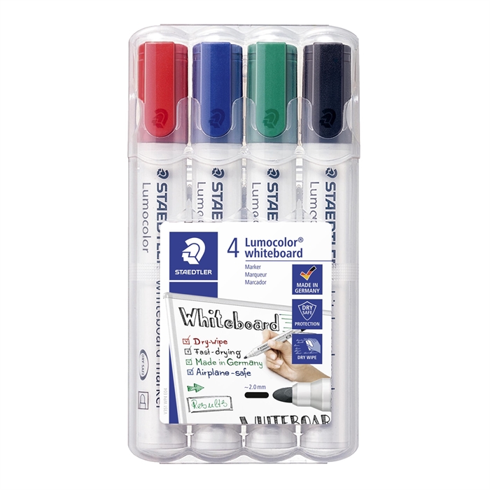 Staedtler WB Marker Lumocolor okrągły 2mm asortyment (4)