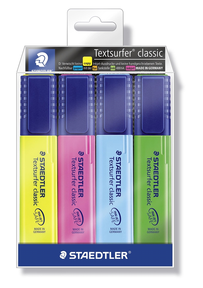 Staedtler Textsurfer asortyment z zakreślaczami (4)