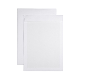 Büngers Konvoluta B4, biała z papieru 120/450g P&S bez okna (125)