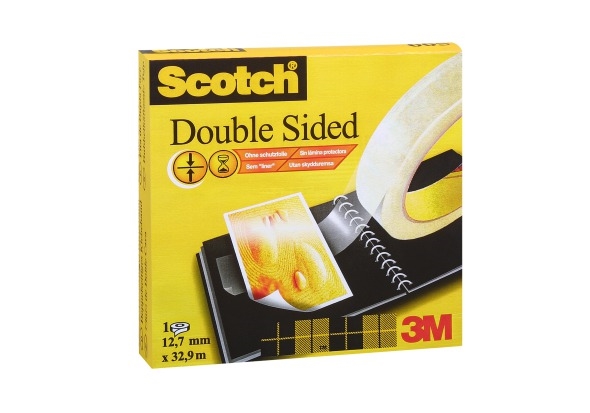 3M Scotch dwustronna taśma klejąca 12mm x 33m