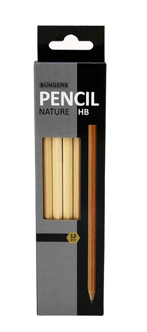 Büngers Ołówek naturalny HB (12)