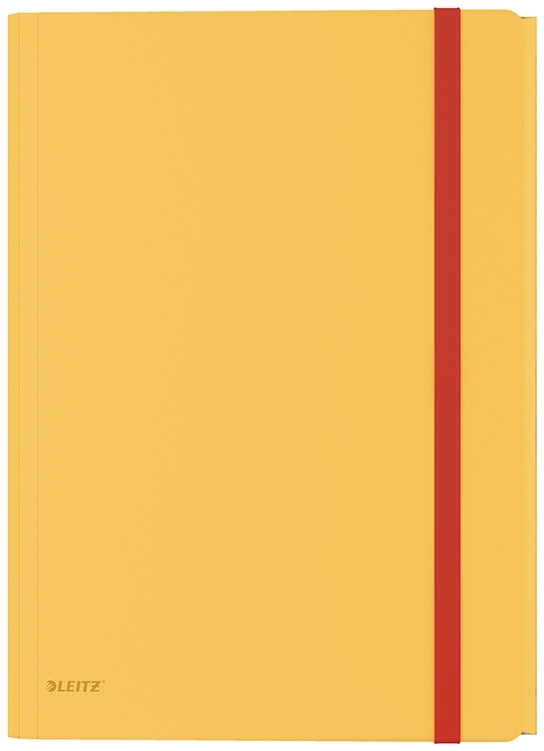 Leitz 3-klapka, elastyczny folder Cosy PP A4, żółty
