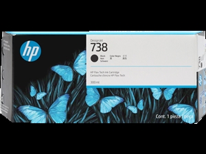 HP 738 300-ml Czarny Kartridż DesignJet Ink
