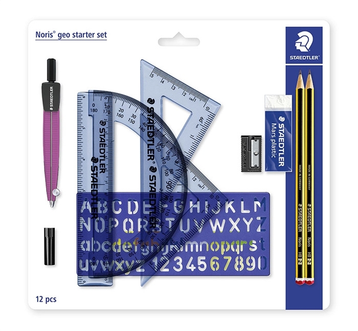 Staedtler Zestaw geometryczny Noris (12)