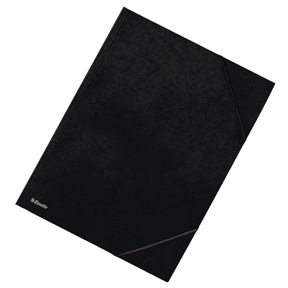 Esselte Elastyczny folder 3-klapowy A3, kolor czarny