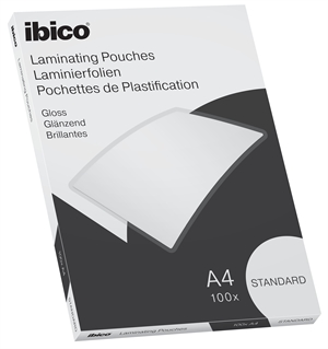 Esselte Lamineringslomme Basic Standard 125my A4 (100)