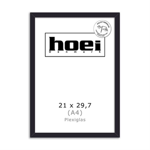 Sorta ramka drewniana do zdjęć i plakatów 21 x 29,7 cm PLEXI (A4)