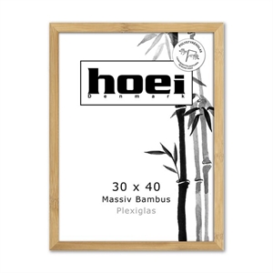Rama z bambusa na zdjęcia i plakaty 30 x 40 cm PLEXI
