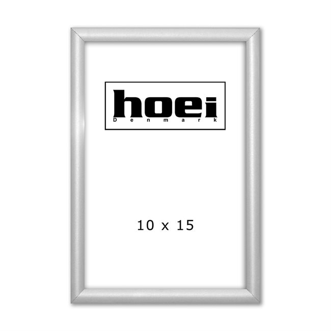 Srebrna aluminiowa ramka - 10 x 15 cm