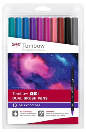 Tombow Marker ABT Dual Brush Kolory Galaktyczne (10)