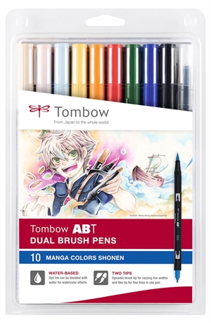Tombow Marker ABT Dual Brush Manga Shonen (10)