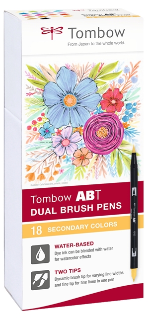 Tombow Marker ABT Dual Brush 18P-2 Podstawowy 2 (18)