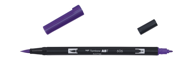 Marker Tombow ABT Dual Brush 606 fioletowy