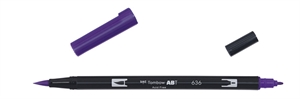 Tombow Marker ABT Dual Brush 636 imperial purple - Tombow Marker ABT Dual Brush 636 imperialny fiolet