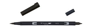 Tombow Marker ABT Dual Brush N15 czarny