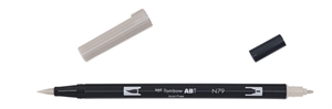 Tombow Marker ABT Dual Brush N79 ciepły szary 2.