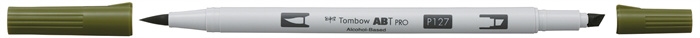 Tombow Marker alkoholowy ABT PRO Dual Brush 127 karczoch