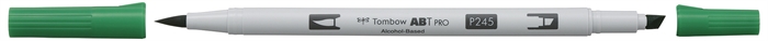 Tusz alkoholowy Tombow Marker ABT PRO Dual Brush 245 zielenisko sosenka