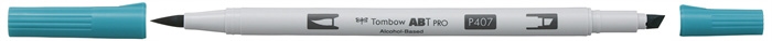 Tombow Marker alkoholowy ABT PRO Dual Brush 407 tiki teal