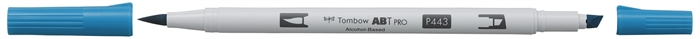 Tombow Marker alkoholowy ABT PRO Dual Brush 443 turkusowy