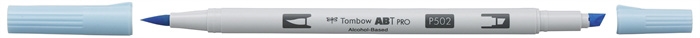 Tombow Marker alkoholowy ABT PRO Dual Brush 502, arktyczny niebieski