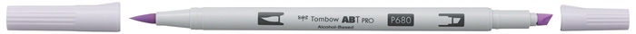 Tombow Marker alkoholowy ABT PRO Dual Brush 680 lód różowy