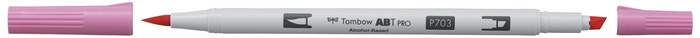 Tombow Marker alkoholowy ABT PRO Dual Brush 703 różowy różaneczek