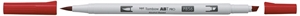 Tombow Marker alkoholowy ABT PRO Dual Brush 856 czerwienń makowego.