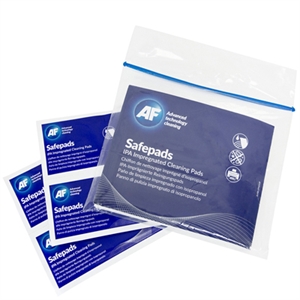AF Safepads - IPA Impregnated Cleaning Pads (10)AF Safepads - Pady do czyszczenia nasączone alkoholem izopropylowym (10)