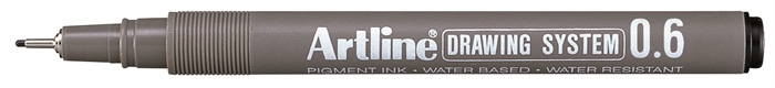 Artline Drawing System 0.6 czarny