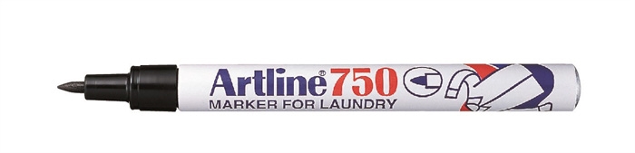 Artline Marker 750 Tekstylia czarny
