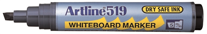 Artline Whiteboard Marker 519 czarny.