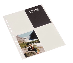 Bantex kieszeń na zdjęcia 10x15 0,09mm portret 8 zdjęć biały (10)