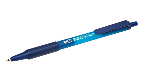 Bic długopis Soft Feel Clic Grip niebieski