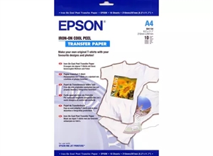 Papier Epson do naprasowanek 124 g/m² - A4 - 10 arkuszy